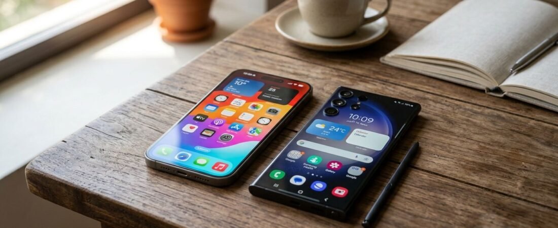 📲📱سامسونج ضد آبل 2026: أيهما تشتري في مصر والخليج؟ (مقارنة العمالقة وأسرار التقسيط والتوفير)
