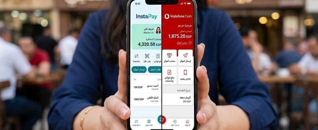 💳💸إنستاباي ضد فودافون كاش 2026: أيهما أفضل لتحويل الأموال والشراء أونلاين في مصر؟