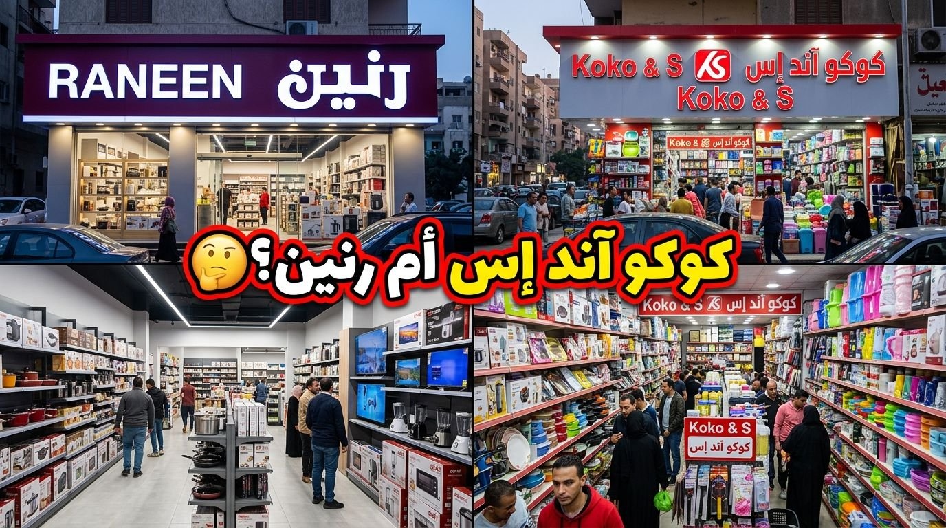 "مقارنة بين فروع كوكو آند اس ورنين لشراء جهاز العروسة والأدوات المنزلية في مصر لعام 2026"