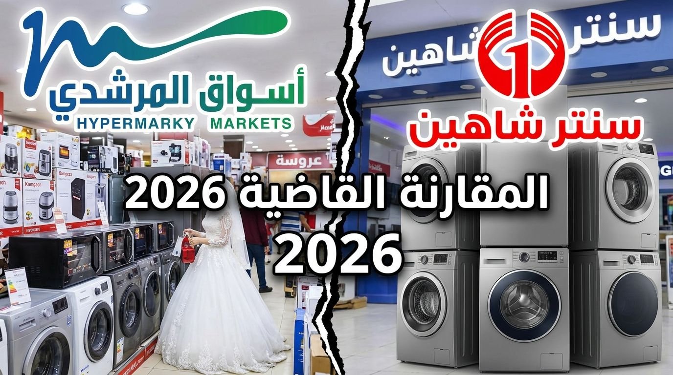 مقارنة بين سنتر شاهين وأسواق المرشدي لشراء جهاز العروسة 2026