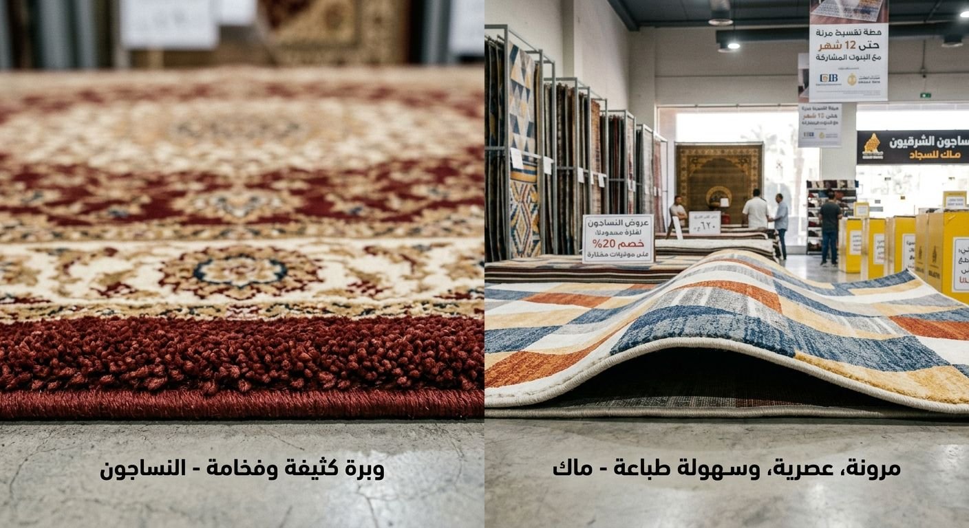 جودة سجاد وموكيت جهاز العروسة من النساجون وماك.