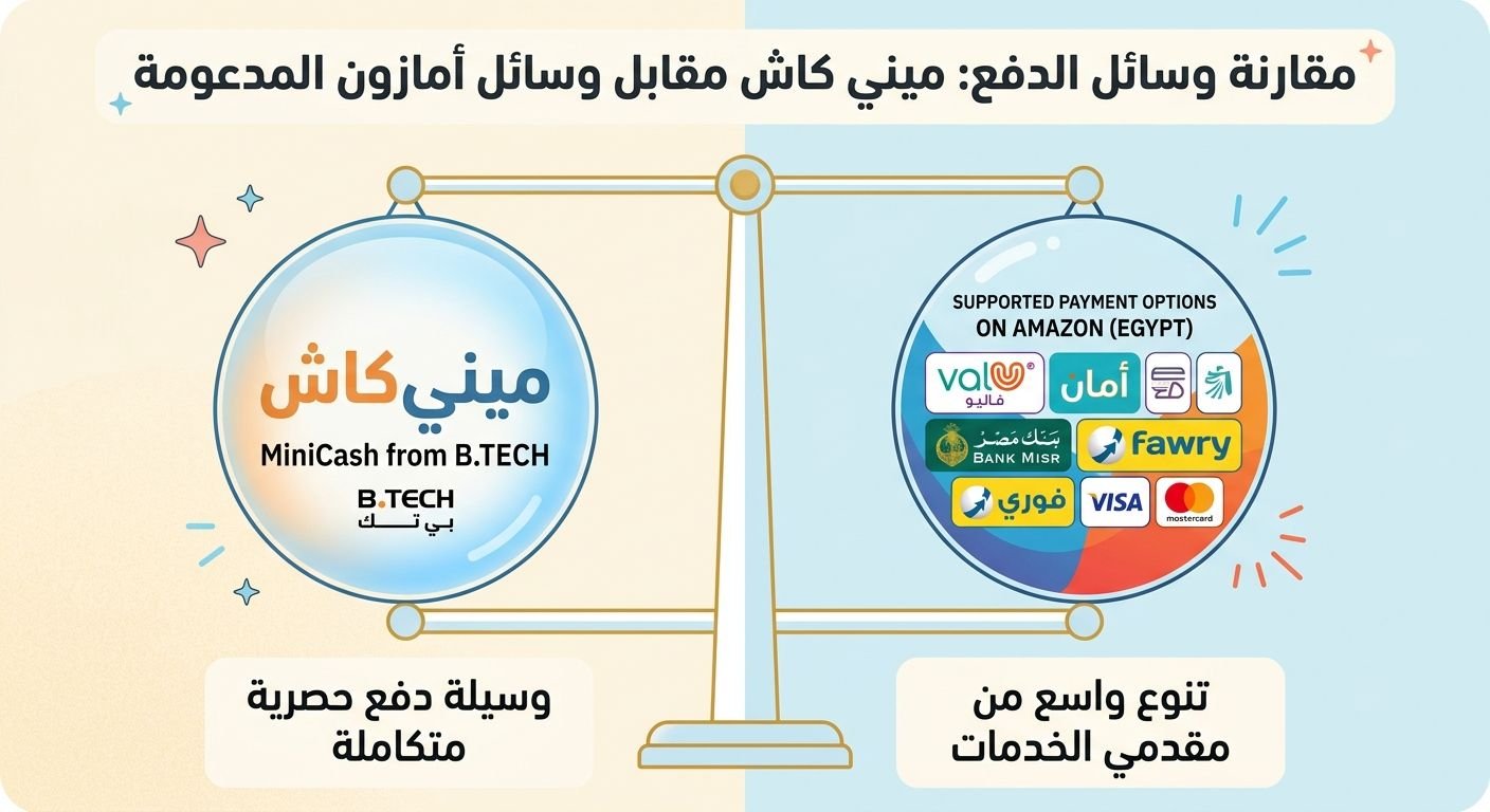 طرق تقسيط الهواتف الذكية في بي تك وأمازون مصر.