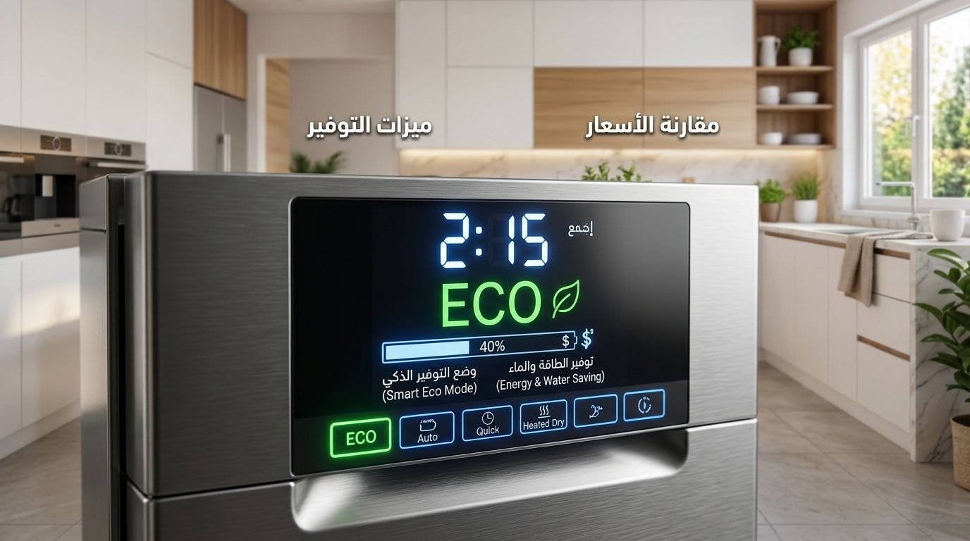 مقارنة أسعار وميزات توفير الطاقة في غسالات الأطباق